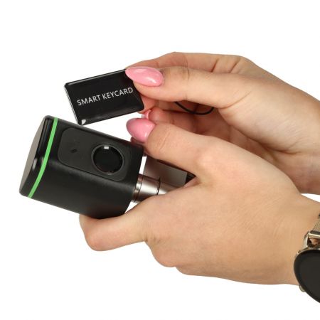 Электронный дверной замок с кодом отпечатка пальца Bluetooth (3851)