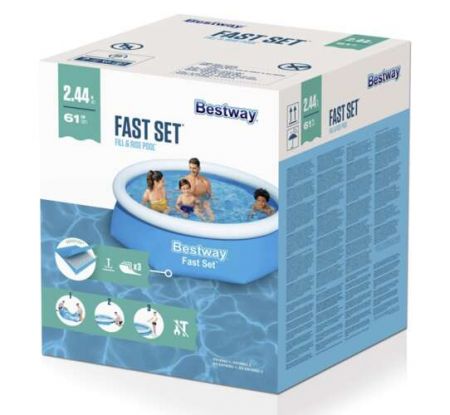 Bestway Бассейн 244x61см 1880л 57448 (P23071)