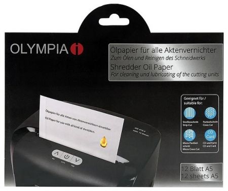 OLYMPIA Бумага для смязки измельчителей бумаги