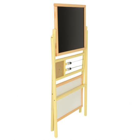 Двухсторонняя доска с мелками, магнитами 30x56x90см (3825)
