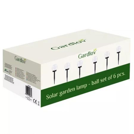 Садовая лампа c солнечной батареей LED комплект 6 шт. P23562