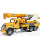 BRUDER Игрушечный кран MACK Granite Liebherr (4001702028183)