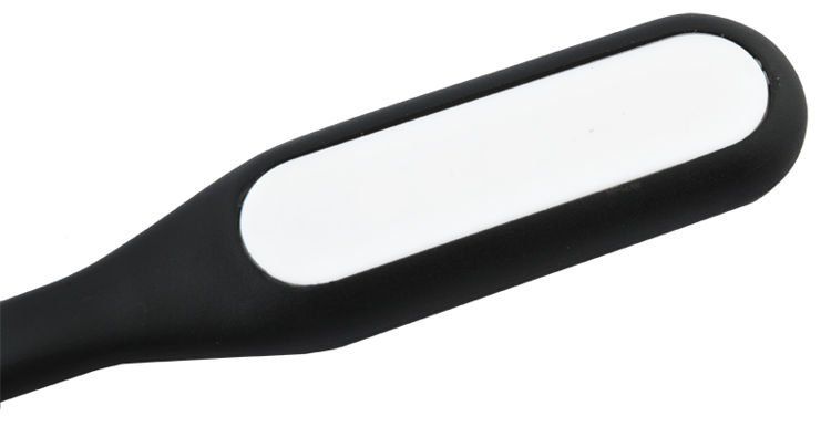 Силиконовая лампа USB - черная (P3184)