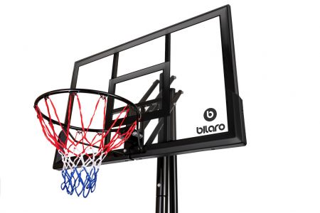 Мобильная баскетбольная стойка Bilaro Oakland 120x80см BL61102