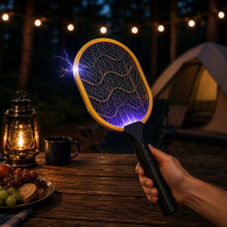 Elektriskais mušu sitamais - slazds uzlādējams UV (P24668)