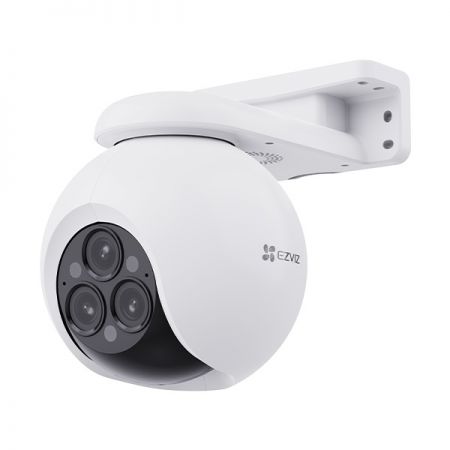 EZVIZ H80 Уличная панорамная камера Pan & Tilt 360 с тремя объективами и Wi-Fi (4MP+4MP+4MP) (CS-H80f)