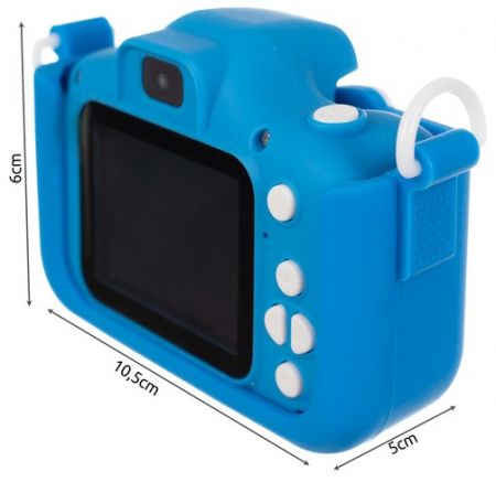 Мини фотокамера дигитальная 32GB синяя P22295