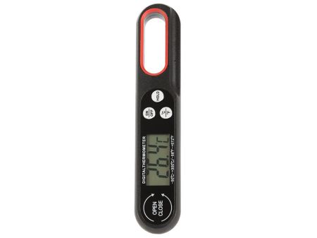 Elektronisks termometrs ar LCD displeju -50 līdz 300 °C melns (P07176_CZ)