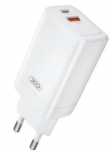 XO CE17 USB - USB-C Зарядное Устройство 65W (CE17WH)
