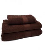 Махровое полотенце LUX dark choko (3990)