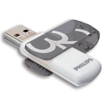 Philips USB 2.0 Flash Drive Vivid Edition (серая) 32GB (FM32FD05B)