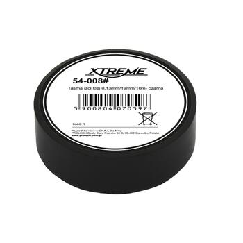Xtreme 54-010 ИЗОЛЕНТА ПВХ ЧЕРНАЯ 0.13MM X 15MM X 10M