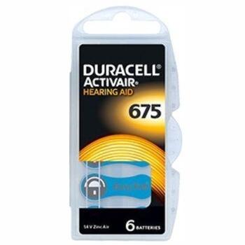 Duracell Hearing 675 (A675) Блистерная упаковка 6шт. (A675B6)