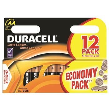 Duracell MN 1500 Basic AA (LR6)  Блистерная упаковка 12шт. (MN1500B12)