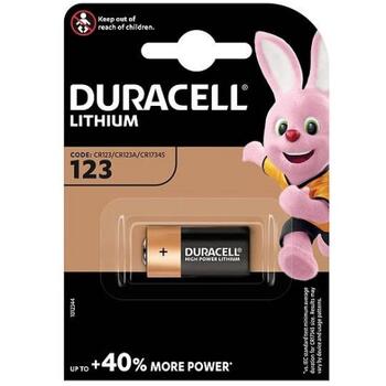 Duracell DL 123 (CR123) Блистерная упаковка 1шт. (DL123B1)