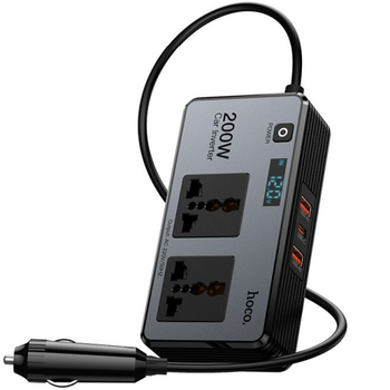 Hoco Z66 Automašīnas invertors 200W