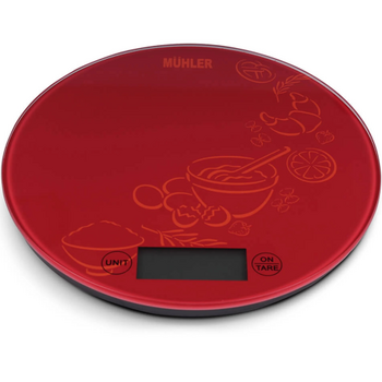 Muhler KSC-2026R Кухонные весы (KSC-2026R RED)