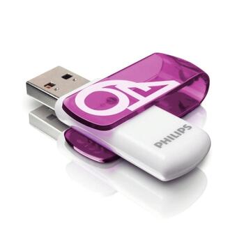 Philips USB 2.0 Flash Drive Vivid Edition (фиолетовая) 64GB (FM64FD05B)