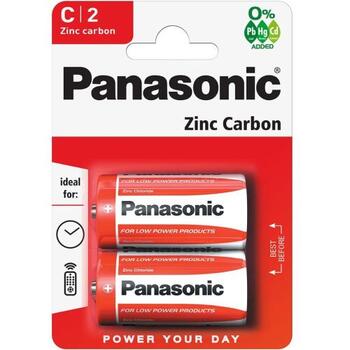 Panasonic R14-2BB (C) Блистерная упаковка 2шт. (PANR14B2)