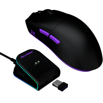 Hellyberry (Powered by Hator) HM47-B 12000dpi Игровая беспроводная компьютерная мышь