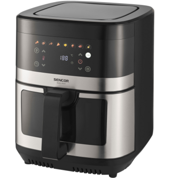 Sencor SFR 9100SS Аэрофритюрница с верхним и нижним нагревательными элементами 9L 2000W