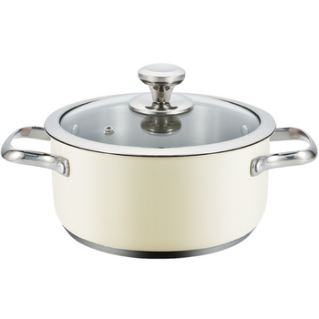 Haeger PA-24H.008A Pastel Pot Katls ar vāku 5L