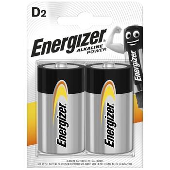 Energizer LR20-2BB Alkaline Power D (LR20) БЛИСТЕРНАЯ УПАКОВКА 2ШТ. (ENAP20-2)