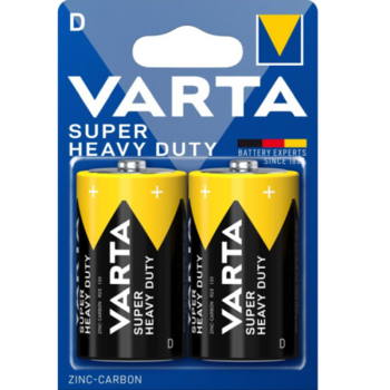 Varta R20-2BB Super Heavy Duty 2020 (D) Блистерная упаковка 2шт. (VARR20B2)