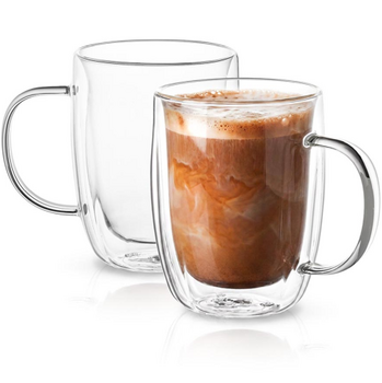 Luigi Ferrero Coffeina FR-8058E Набор стеклянных кружек 400ml 2шт