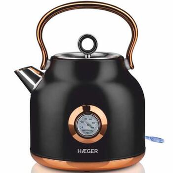 Haeger EK-22B.024A Art Deco Чайник с термометром 1.7L 2200W