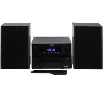 Adler AD 1917 Мини Hi-Fi стереосистема с Bluetooth / CD / USB / FM-радио