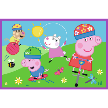 TREFL PEPPA PIG Комплект пазлов Свинка Пеппа, 2x24 (34435T)