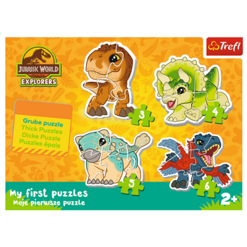TREFL JURASSIC WORLD Puzle mazuļiem (36138T)