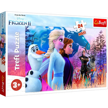 TREFL FROZEN Макси Пазл Холодное сердце 2, 24 шт. (14298T)
