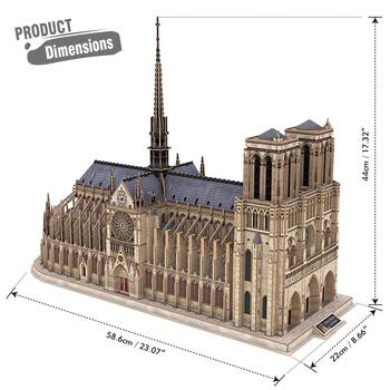 CUBICFUN 3D-пазл National Geographic Собор парижской богоматери (DS0986H)