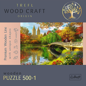 TREFL Пазл из дерева Центральный парк в Манхэттене 500+1 шт. (20157T)