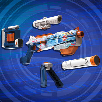NERF Loadout blasteris Arctic Zerostriker (G1763)