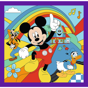 TREFL DISNEY Комплект пазлов 3в1 Микки-Маус (34894T)