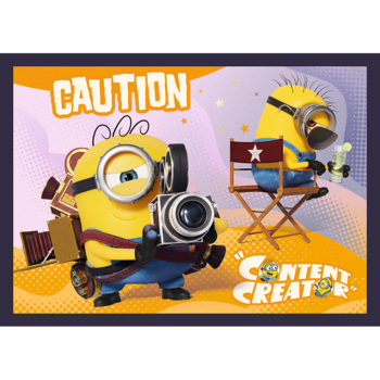 TREFL MINIONS Комплект пазлов 4в1 Миньоны (34698T)