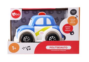 bo. Interactive police car (in Estonian lang.) (8018EE)
