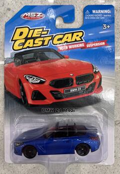 MSZ металлическая модель BMW Z4 M40i, масштаб 1:57 (82209M)