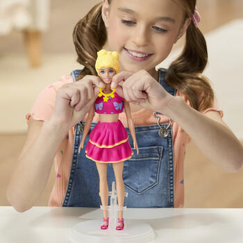 PLAY-DOH BARBIE игровой набор Барби Оборки и бантики (G1361)
