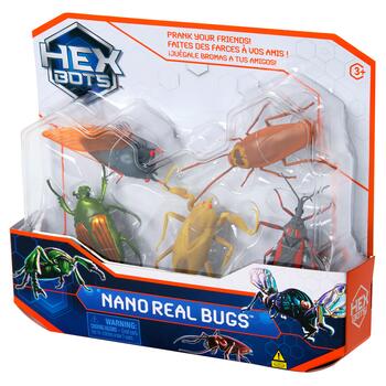 HEX BOTS интерактивная игрушка Nano Real Bugs 5шт (6071530)