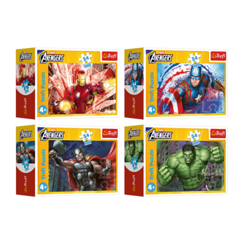 TREFL AVENGERS Минипазл Мстители, 54 шт. (54218T)