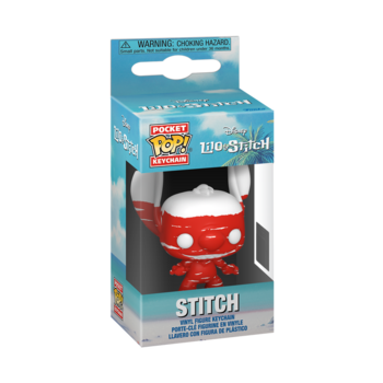 FUNKO POP! Брелок: Lilo & Stitch - Stitch Badness Level (Deco) (91906F)