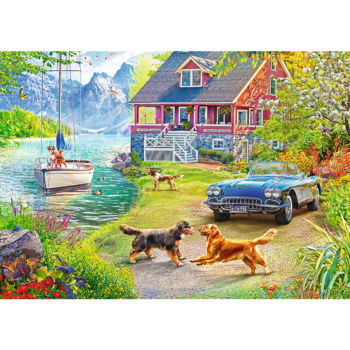 TREFL Набор пазлов Summertime relax, 2x500 шт. (37497T)