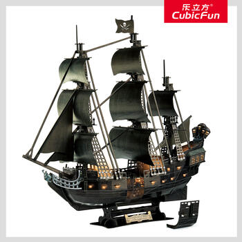 CUBICFUN 3D-пазл c LED-подсветкой Парусник