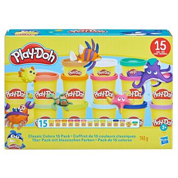 PLAY-DOH Масса для лепки Classic Color 15шт (F8150)