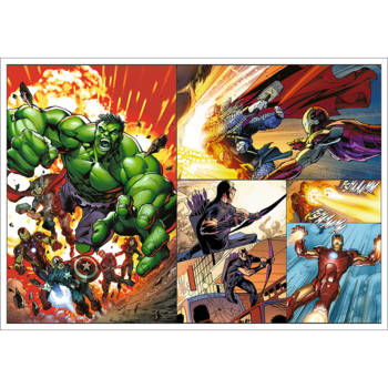 TREFL AVENGERS Комплект пазлов, 4x250 шт. (13309T)