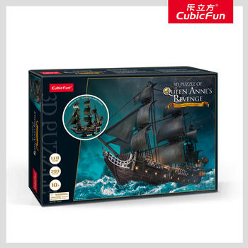 CUBICFUN 3D-пазл c LED-подсветкой Парусник